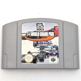 F-1 World Grand Prix - Nintendo 64 spil (B Grade) (Genbrug)
